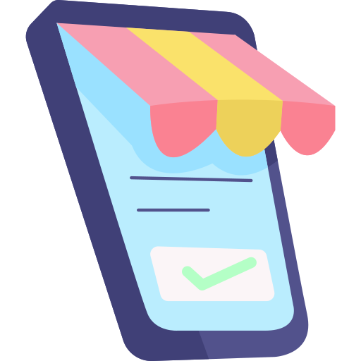 tienda online icono gratis