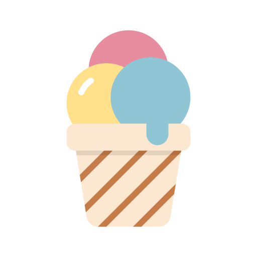 cucurucho de helado icono gratis