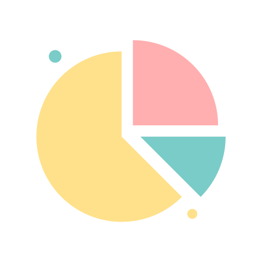 gráfico circular icono gratis