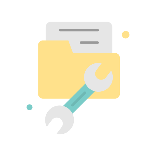 Maintenance free icon