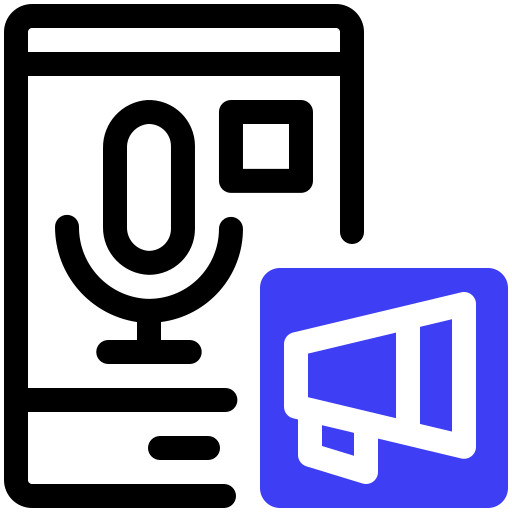 les publicités Icône gratuit