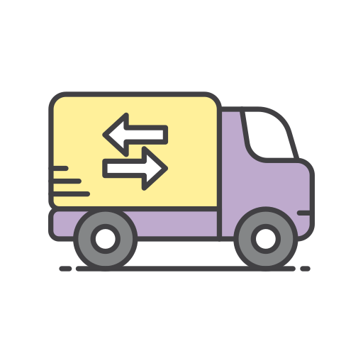 Moving truck Generic Outline Color icon