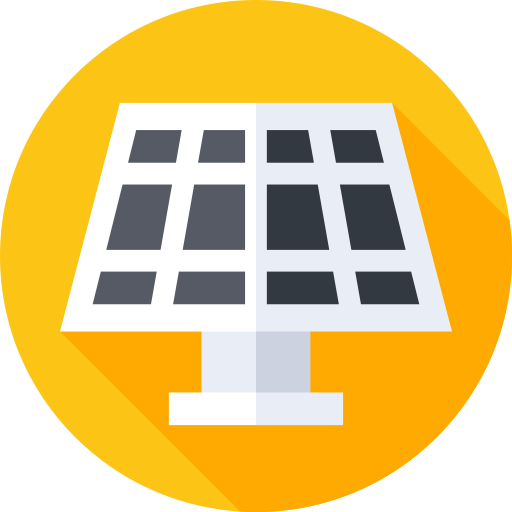panel solar icono gratis