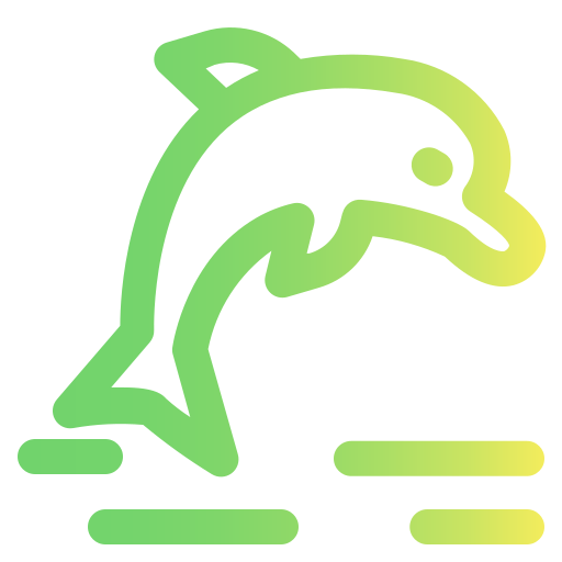 delfín icono gratis