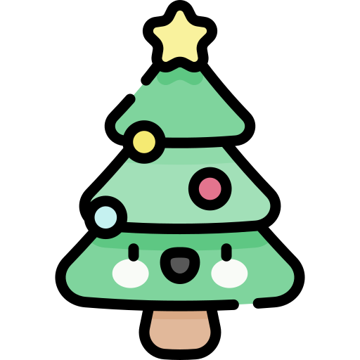 árbol de navidad icono gratis