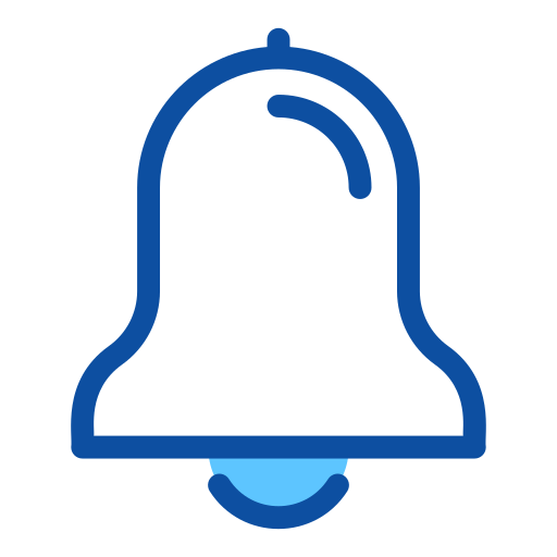 Bell Generic Blue Icon