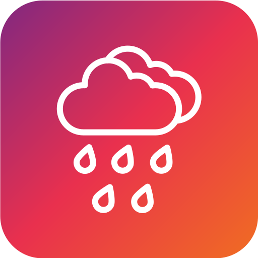 lluvia pesada icono gratis