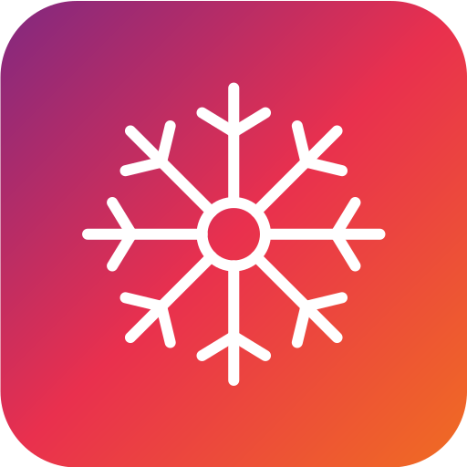 Snow flake Generic Flat Gradient icon