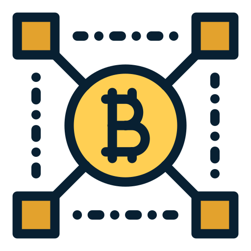 Bitcoin Generic Outline Color icon