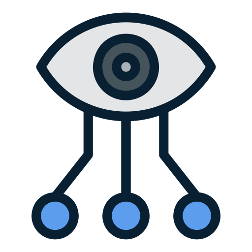 visión icono gratis