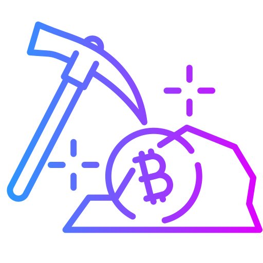 mina de bitcoin grátis ícone