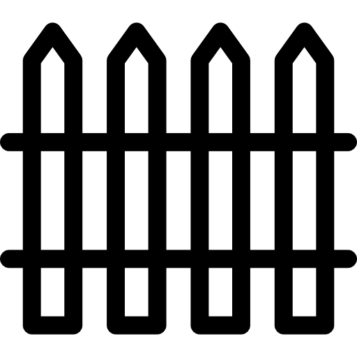 Garden fence icon