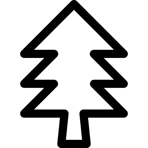 Plain tree icon