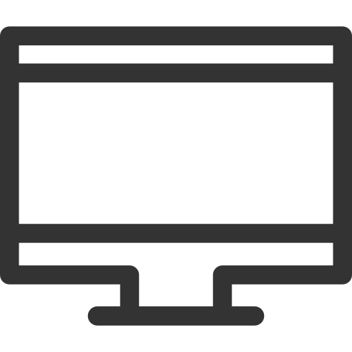 pantalla ancha de computadora icono gratis