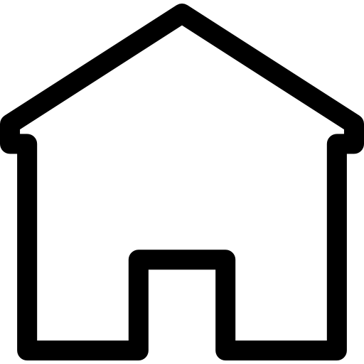 simple house front clipart