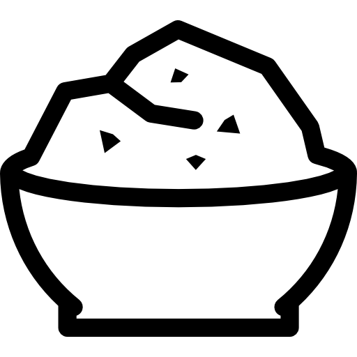 bol de riz Icône gratuit