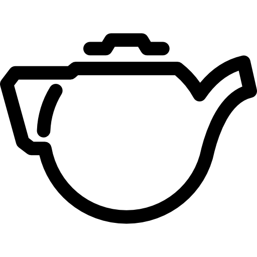 Teapot silhouette - Free icons