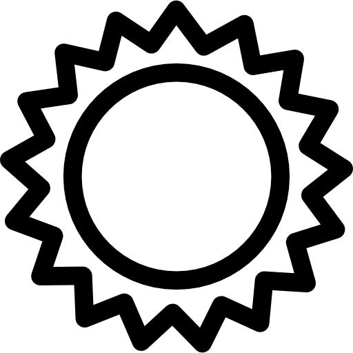 Shining sun - Free nature icons