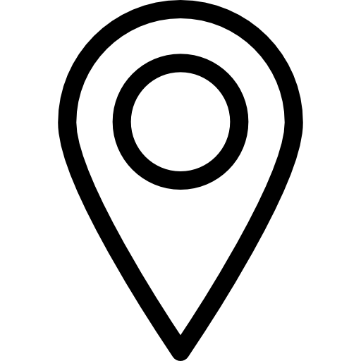 broche de localisation Icône gratuit
