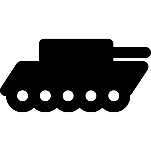 tanque de guerra icono gratis