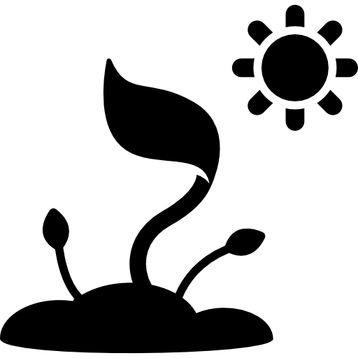 성장하는 식물 무료 아이콘