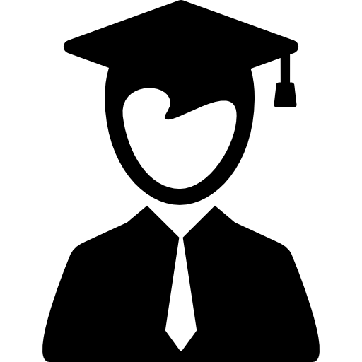 Graduate student avatar free icon