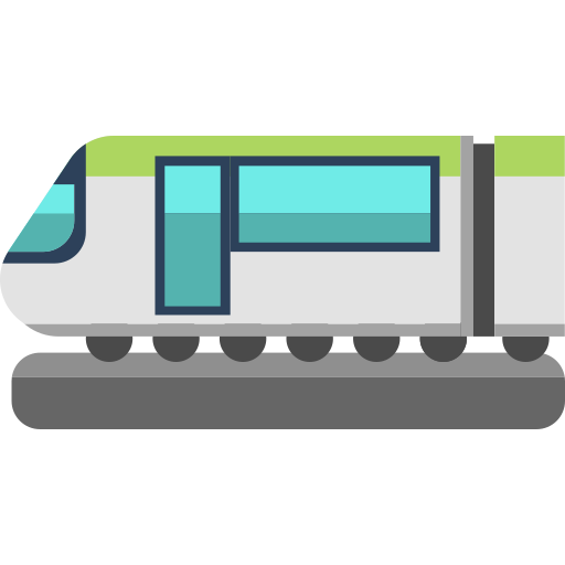 Train Flaticons.com Lineal Color icon