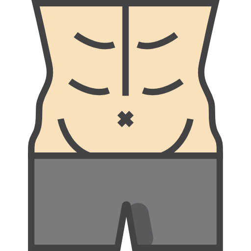 허리 무료 아이콘 허리 무료 아이콘