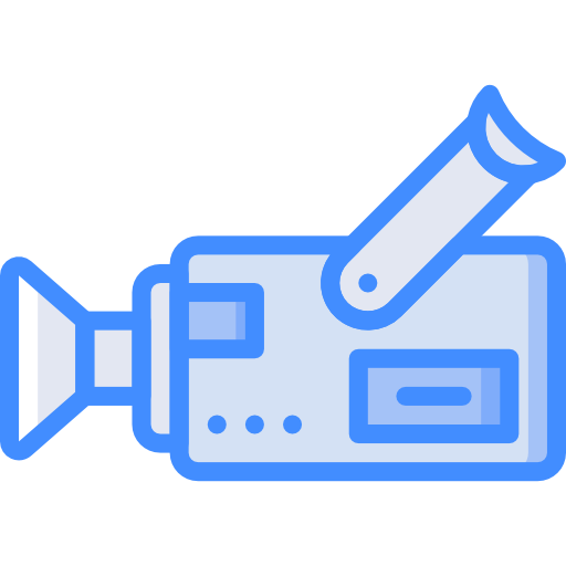 Video camera free icon