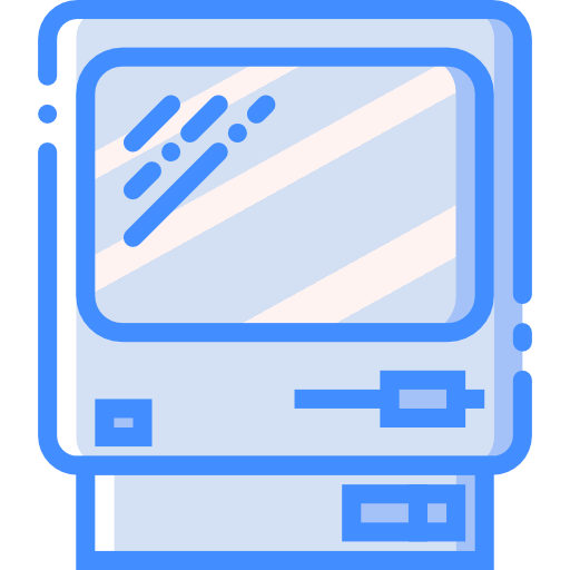 Macintosh Basic Miscellany Blue icon