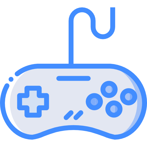 Gamepad Basic Miscellany Blue icon