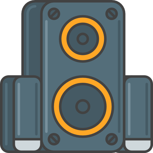 altavoces icono gratis