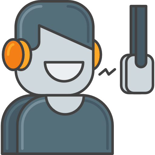 Voiceover - Free professions and jobs icons