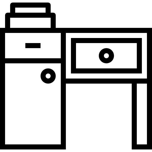Desk free icon