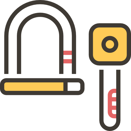 Padlock Meticulous Yellow shadow icon