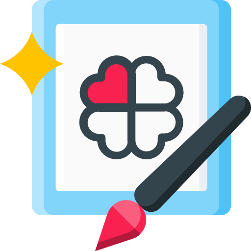 Art therapy free icon