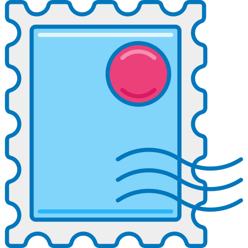 우표 무료 아이콘