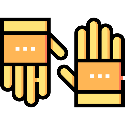 guantes icono gratis