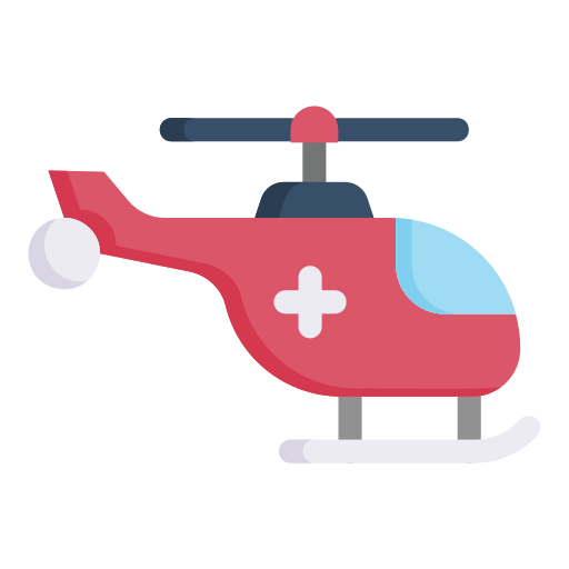 helicóptero icono gratis