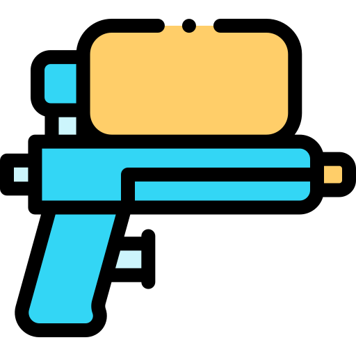 pistola de agua icono gratis