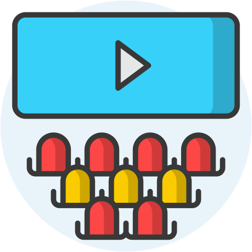cinéma Icône gratuit
