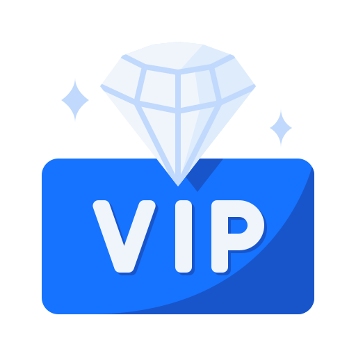 Vip card free icon
