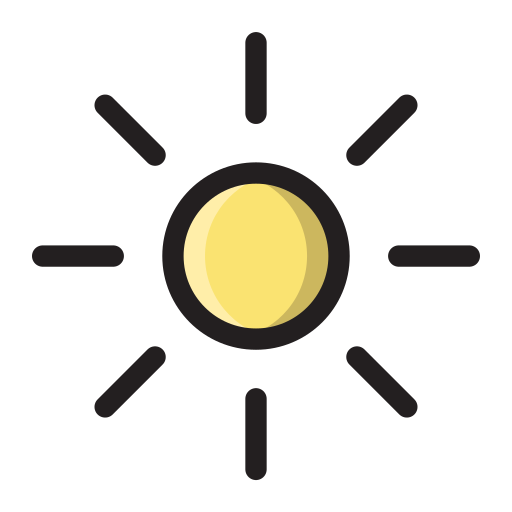 Brightness free icon