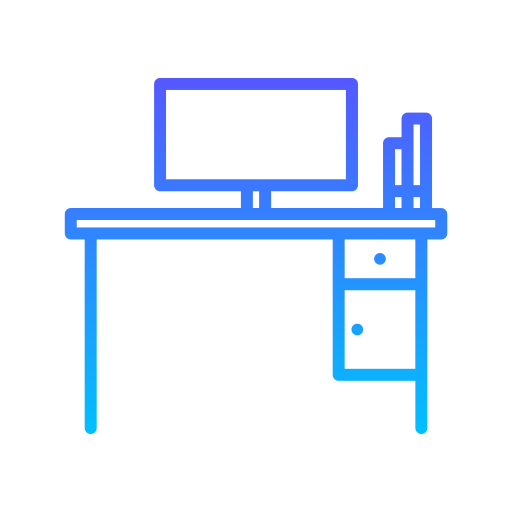Office desk - Free computer icons