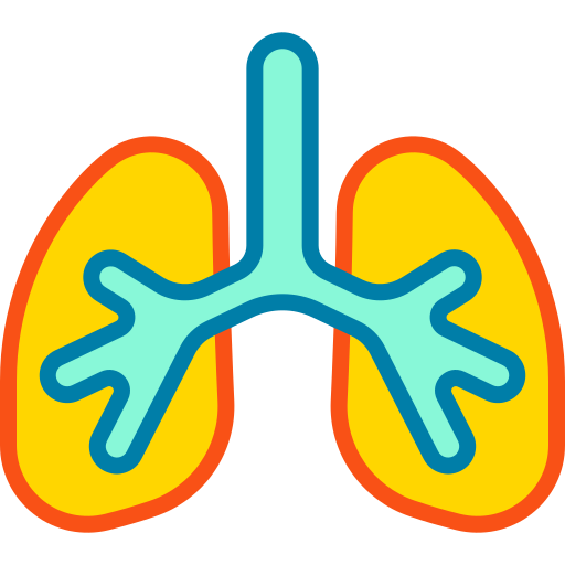 pulmones icono gratis