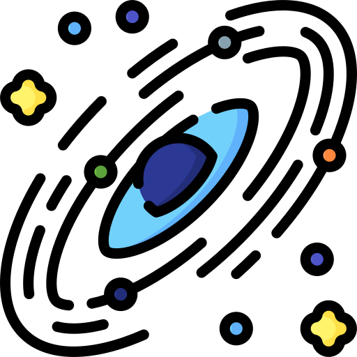 galaxia icono gratis