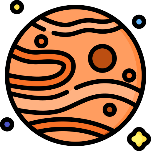 Planet Special Lineal color icon