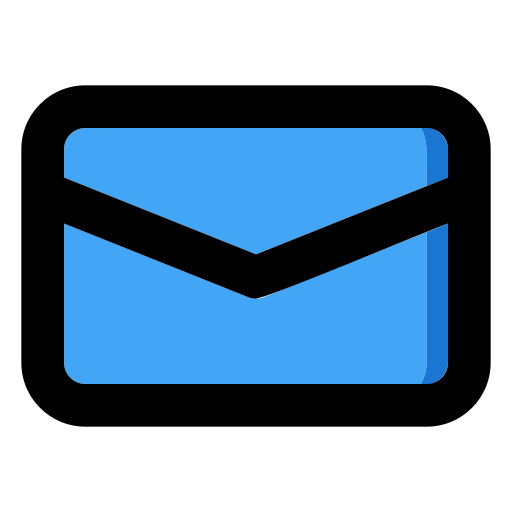 Generic Blue Email Icon