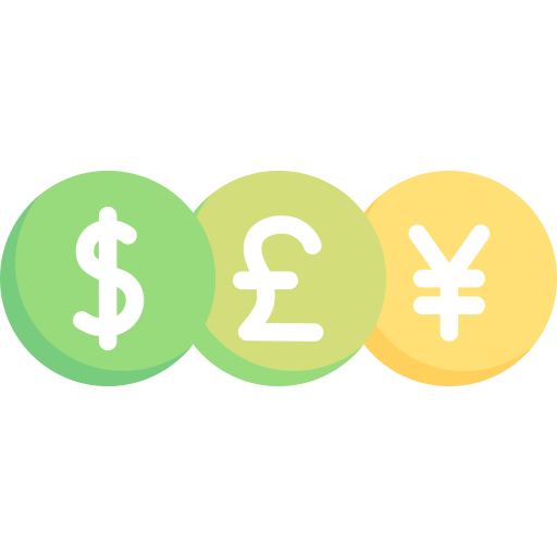 moedas grátis ícone