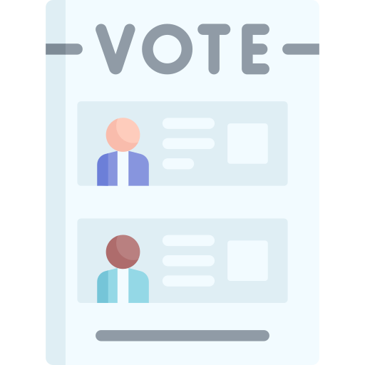 votación icono gratis